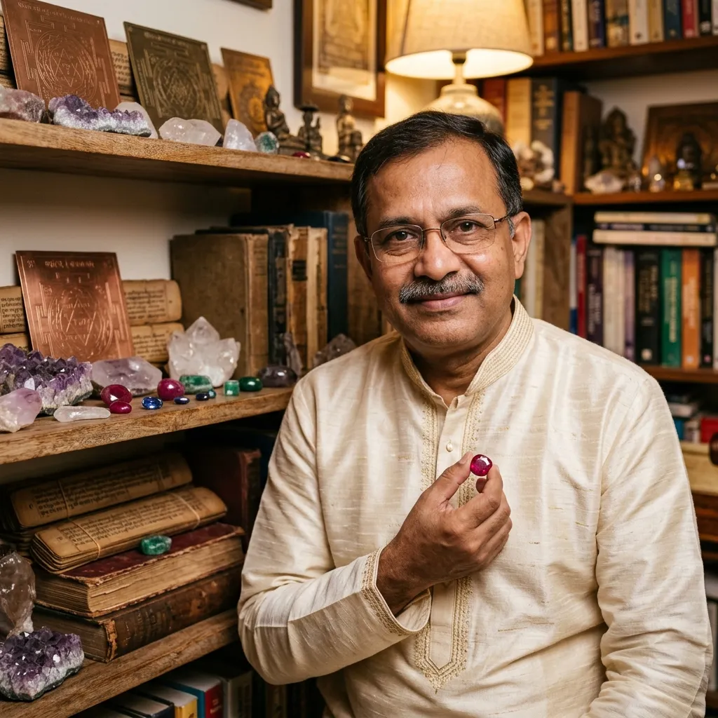 Dr. Pradeep Upadhyay — Rudraksha & Crystal Expert